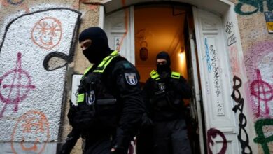 המשטרה הגרמנית פשטה על בתיהם של "תומכי חמאס" בברלין