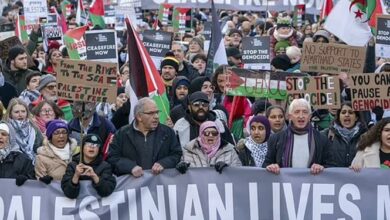 הפגנות של סקוטים לתמיכה בפלסטין
