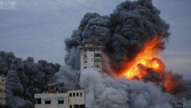 התקפות ציוניות מטורפות על רצועת עזה לפני הפסקת האש הזמנית