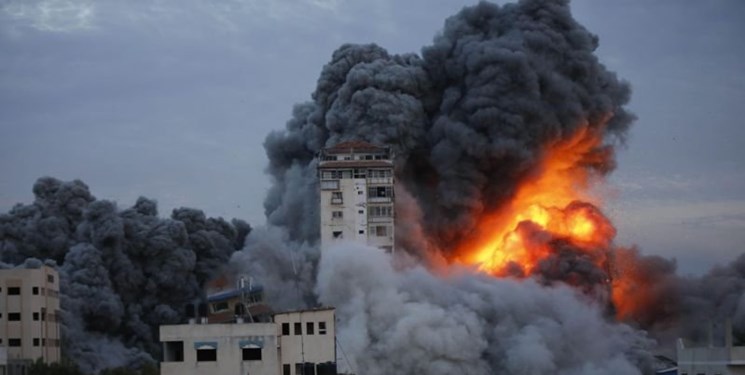 התקפות ציוניות מטורפות על רצועת עזה לפני הפסקת האש הזמנית