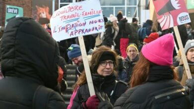 מאות אלפי עובדי ממשלה פתחו בשביתה במחוז קוויבק שבקנדה
