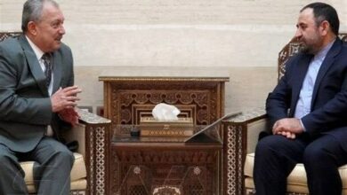 פגישת שגריר איראן עם ראש ממשלת סוריה