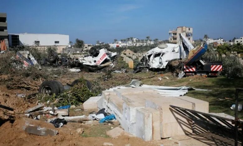 הפשע החדש של הציונים בהרס בתי קברות בעזה