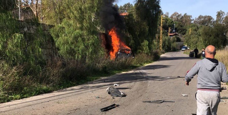 תקיפת מזל"ט ישראלי על מכונית בדרום לבנון