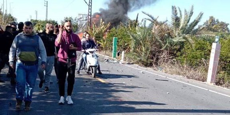 תקיפת מזל"ט ישראלי על מכונית בלבנון