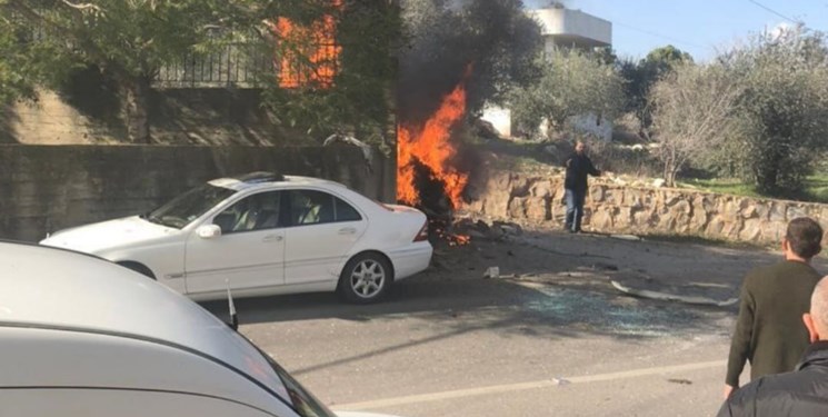 תקיפת מזל"ט ישראלית על טקס הלוויה של קדוש מעונה של חיזבאללה