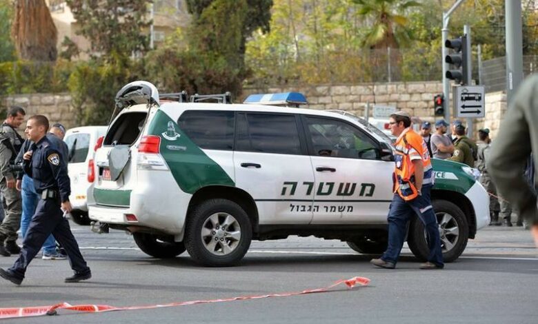 משטרת ישראל סגרה את הרחובות סביב השגרירות האמריקאית