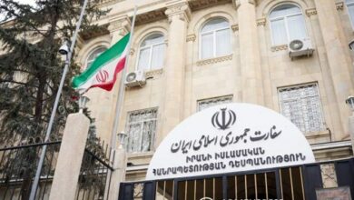 שגרירות איראן בירוואן: אנו מברכים על יישום פרויקט “ארבע דרכים לשלום” בארמניה