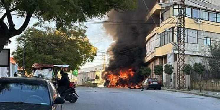 תקיפת מזל”ט ישראלי על מכונית בדרום לבנון