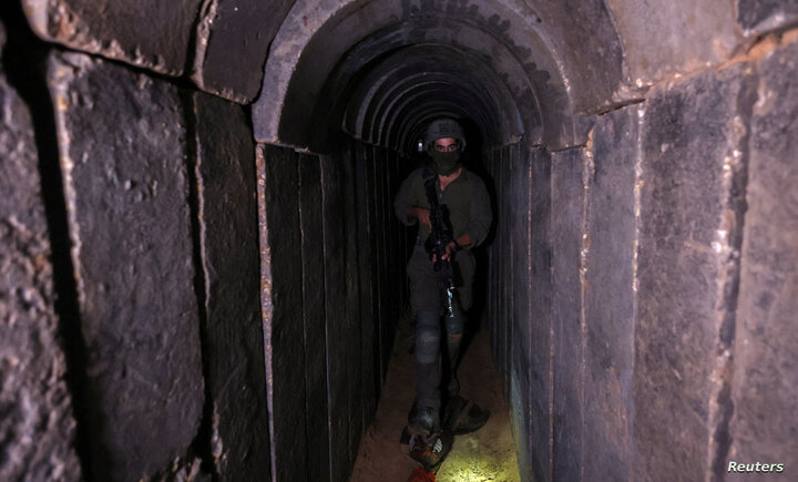 הצבא הישראלי השמיד רק פחות משליש ממנהרת חמאס