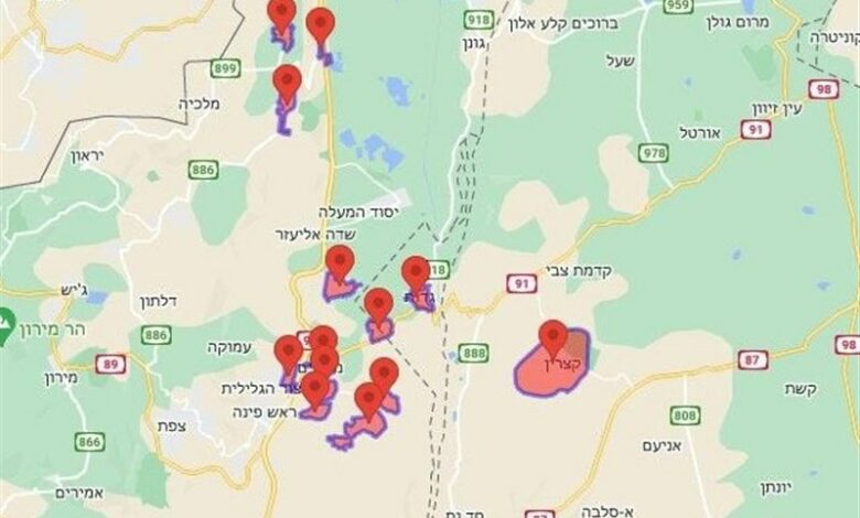 ירי למעלה מ-50 רקטות מלבנון לעבר הגליל והגולן הכבושים