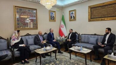 פגישת נציג האו”ם בענייני סוריה עם שגריר איראן