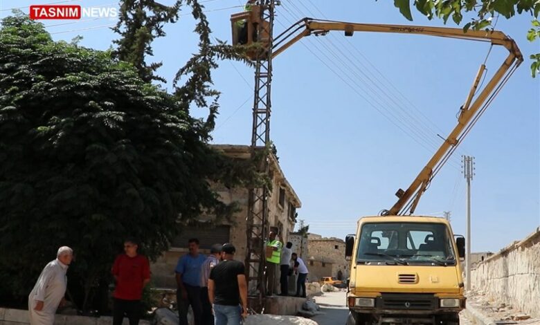 תחיית רשת החשמל הסורית בסיוע מהנדסים איראנים