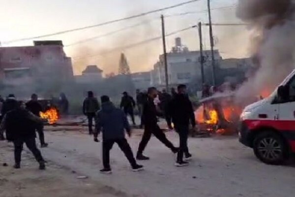 תקיפה אווירית ציונית על מכונית בג’נין + וידאו