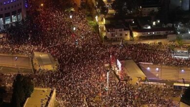 אלפי ציונים שוב דרשו את התפטרותו של נתניהו