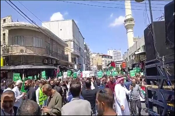 הפגנות נלהבות של העם הירדני לתמיכה בהתנגדות הפלסטינית