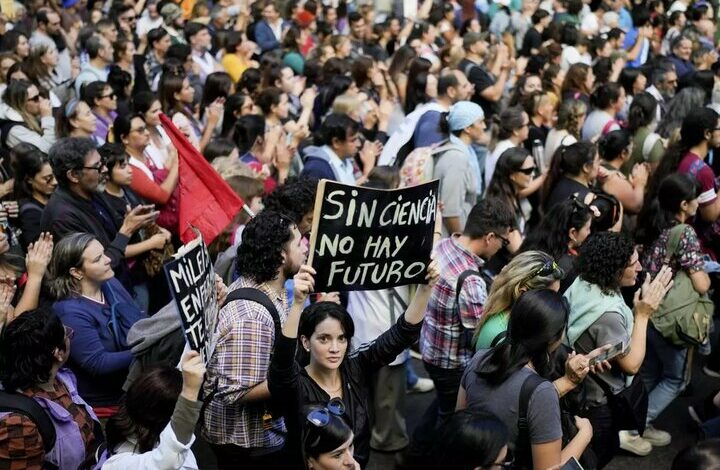 הפגנות סטודנטים בארגנטינה