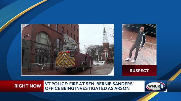 השריפה במשרדו של ברני סנדרס/המשטרה הכריזה על אופי האירוע כמכוון