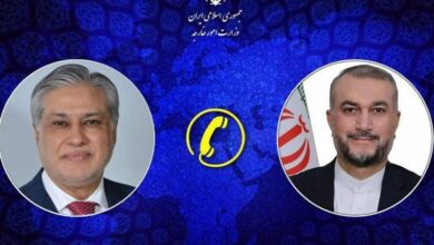 התייעצות טלפונית בין שרי החוץ של איראן ופקיסטן ערב הביקור הנשיאותי