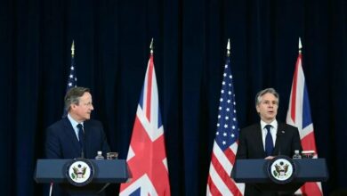 מפגש שרי החוץ של ארצות הברית ואנגליה