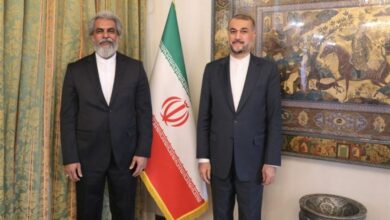 פגישת השגריר החדש של איראן בקונגו עם אמיר עבדולהיאן