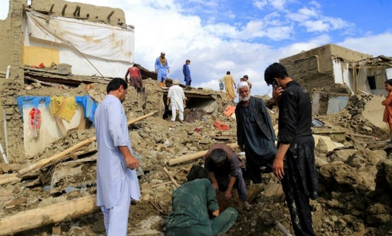 הבעת אהדה עולמית עם עלייה במספר ההרוגים בשיטפונות באפגניסטן