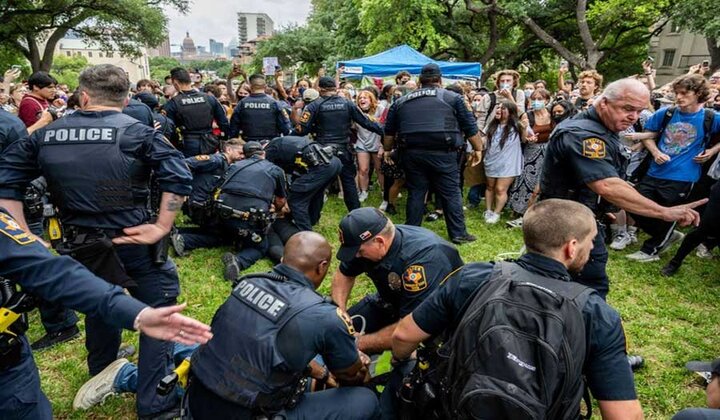 הגדלת מספר המעצרים של מפגינים ל-2,000 איש באוניברסיטאות האמריקאיות