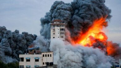 המצב הקריטי של המקלט האחרון של פליטים פלסטינים ברפיח באש + תמונה