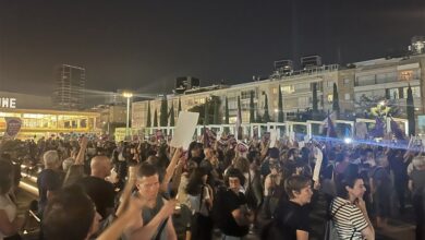 הפגנות המוניות בתל אביב