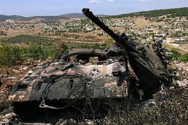 הפלסטינים ניפצו את טנק המרכבה הישראלי באמצעות רקטה נגד שריון