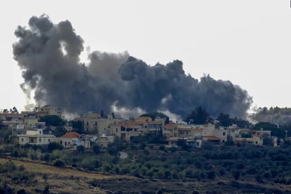 התקפת הכובשים הציוניים על דרום לבנון באמצעות פצצות זרחן