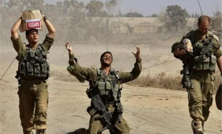 מארב של התנגדות פלסטינית נגד חיילים ישראלים בג’באליה