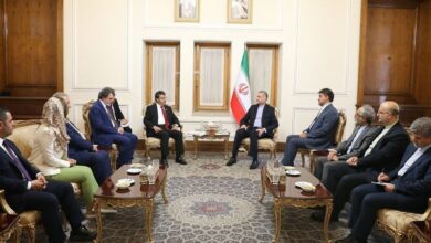 פגישת המשלחת הפרלמנטרית הטורקית עם אמיר עבדולהיאן
