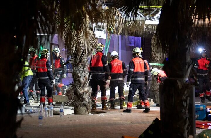 קריסת הבניין בספרד הותירה 20 הרוגים ופצועים