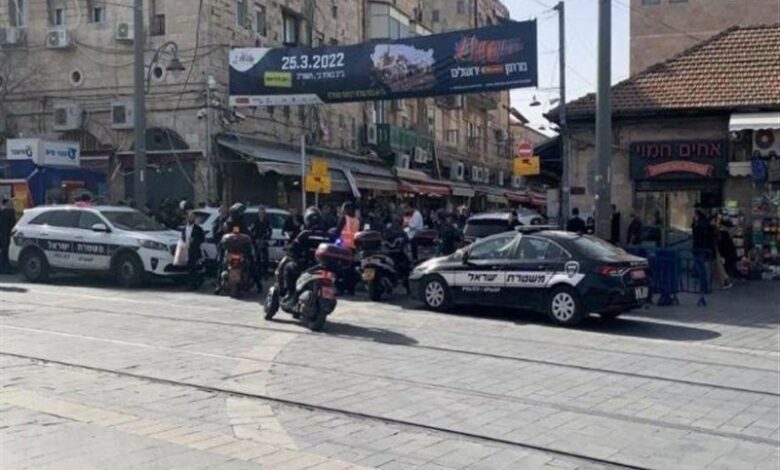 שוטרים ציוניים פצועים בירושלים הכבושה