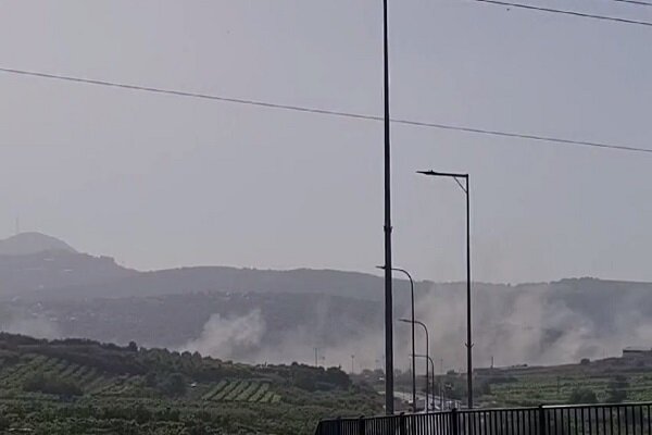 תקיפה של רקטות כבדות מהצד הלבנוני לאזור הכיבוש מירון + וידאו