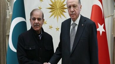 ההתייעצות של נשיא טורקיה עם ראש ממשלת פקיסטן התמקדה בעזה
