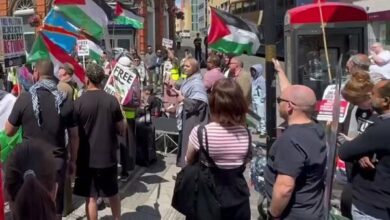 הפגנות מאסיביות לתמיכה בפלסטין ב-4 מדינות אירופה