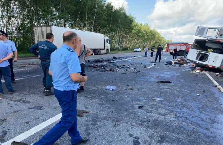 התאונה ברוסיה הותירה לפחות 23 הרוגים ופצועים