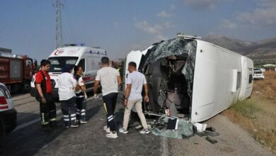 התאונה של האוטובוס שהוביל את עובדי תחנת הכוח הגרעינית “אקויו” בטורקיה