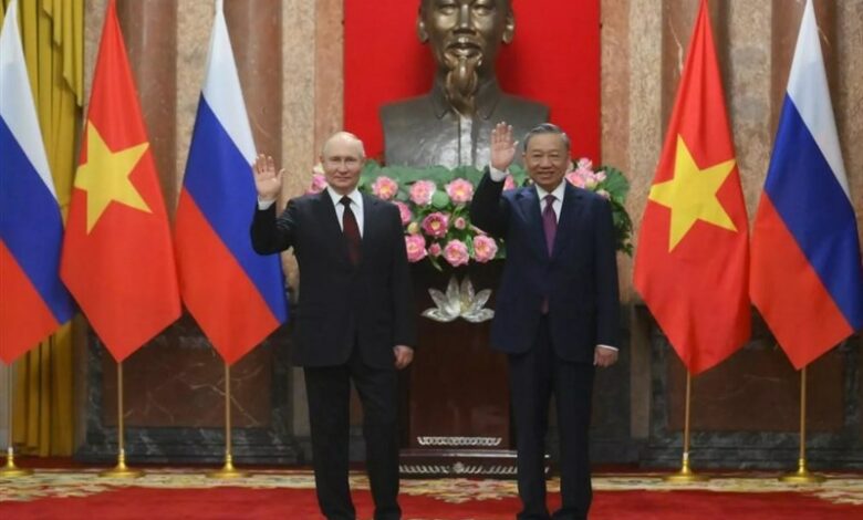 התייעצות בין נשיאי וייטנאם ורוסיה