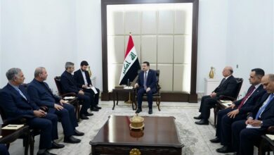 התייעצות של עלי באגרי עם ראש ממשלת עיראק