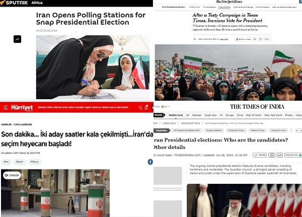 סיקור נרחב של הבחירות לנשיאות באיראן בתקשורת הבינלאומית