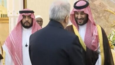 פגישת שגריר איראן עם נסיך הכתר של ערב הסעודית