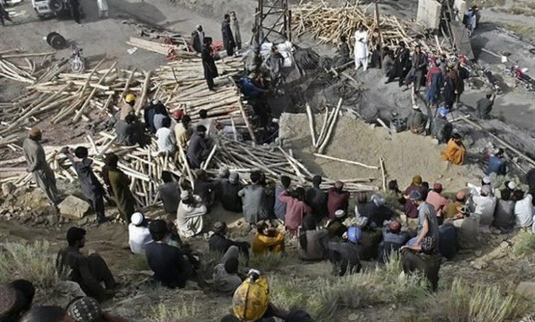 פיצוץ במכרה פחם בפקיסטן