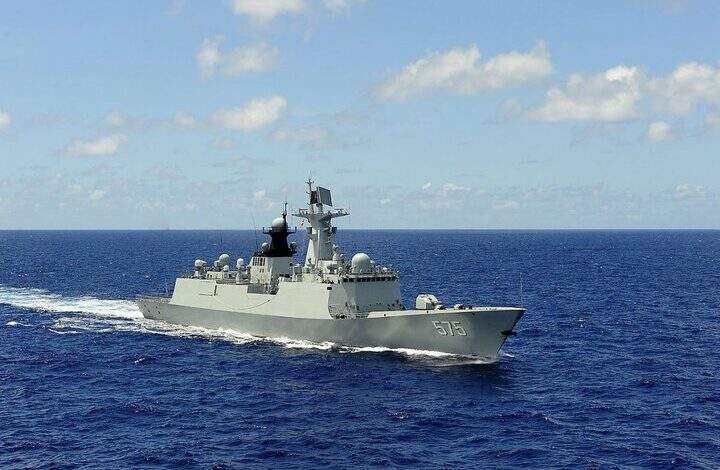 רואים 13 ספינות מלחמה סיניות וספינות מלחמה ברחבי האי טייוואן