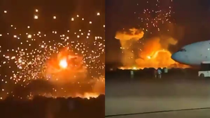 שריפה איומה במחסן התחמושת של צבא צ’אד + וידאו