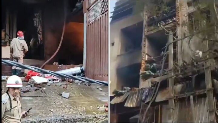 שריפה במפעל בדלהי/ 9 בני אדם נהרגו ונפצעו