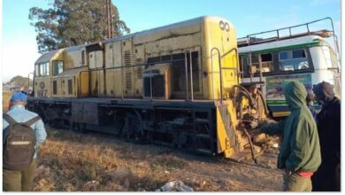 תאונת אוטובוס ורכבת בזימבבואה הותירה 8 הרוגים ופצועים