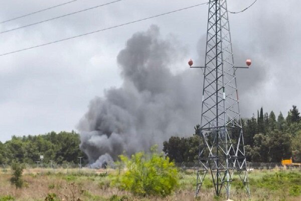 תקיפת מזל”ט התנגדות רחבת היקף על המפקדה הצבאית במזרח נהריה + סרט